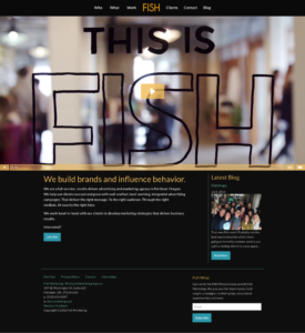 Fish Marketing Homepage Pre Rebrand