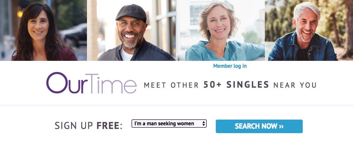 "Our Time" Ad: Meet Other 50+ Singles Near You