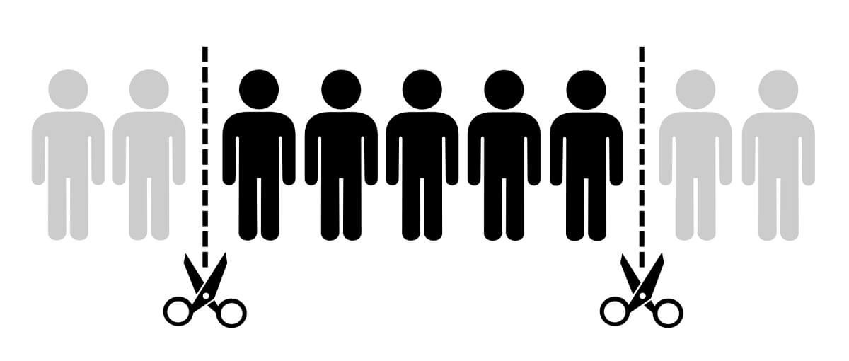 Targeting people graphic